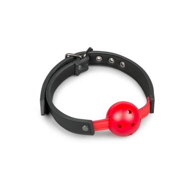 Knebel-Ball Gag With PVC Ball - Red